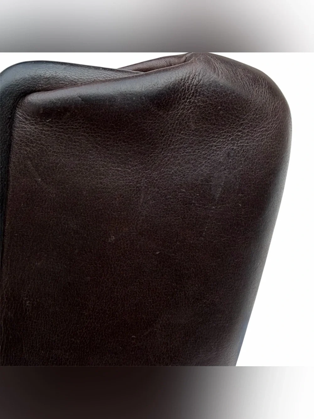 RARE Coach Double Purse #7180 Precreed Leather Double Kisslock Wallet VTG 80s
